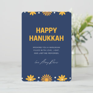 Önskar Er En Hanukkah-inbjudan Inbjudningar