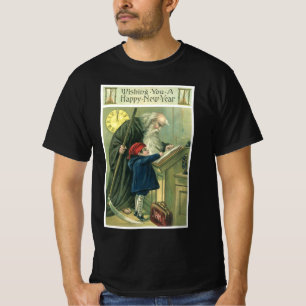 Önskar Er ett Gott Nytt År, Vintage Fader Tid Tee