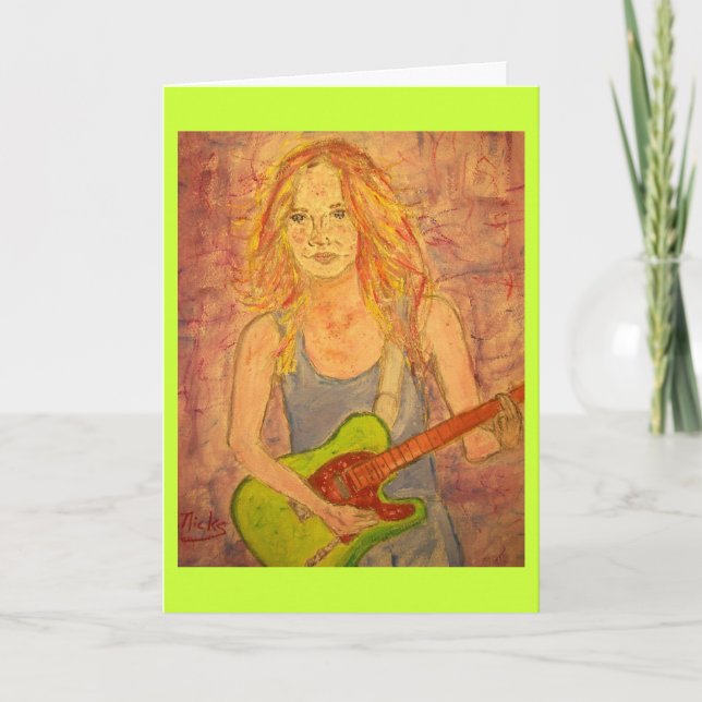 önskar er fred i hela världen Songstress Helgkort (Framsida)