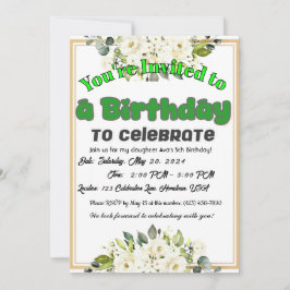 Önskar ett års Fullt av Joy! Inbjudningar