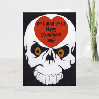 Önskar jag en lycklig Alla hjärtans dag? Helgkort