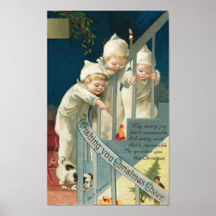 Önskar julturen, Hund på Stairwell Poster
