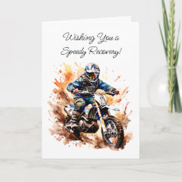 Önskar snabb återställning | Motocross Kort