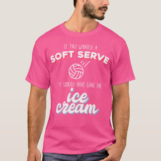 Önskar Soft Ice Cream Funny Volleyball Pun T Shirt
