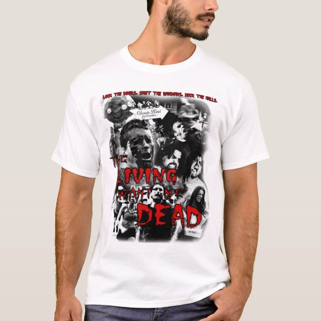 "Önskar uppehället mig den grundläggande T-tröja Tee (Framsida)