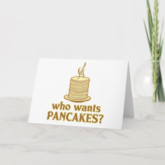 Önskar vem pannkakor? kort