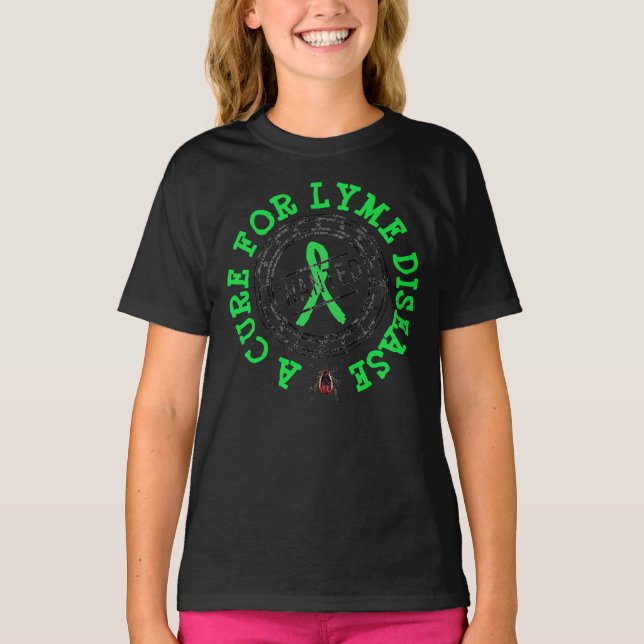 Önskas: En botemedel för Lyme Disease T-shirt (Framsida)