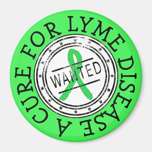 Önskas: En botemedel för Lyme-sjuka Magnet (Framsidan)