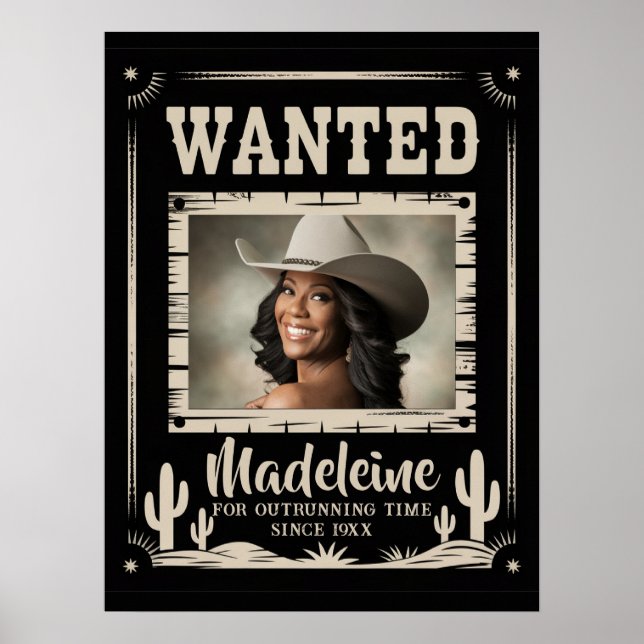 Önskas gammaldags vilda västern rustic land bygd r poster (Framsidan)