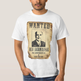 ÖNSKAT: Ben Bernanke Tee Shirt