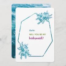 Önskat Önskat för Ocean Blue Blommigt