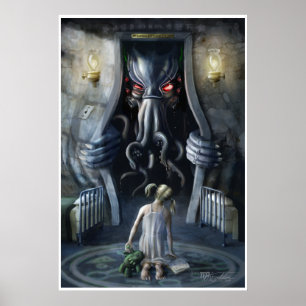 Önskat tänkande v2: Cthulhu går in i vår värld Poster