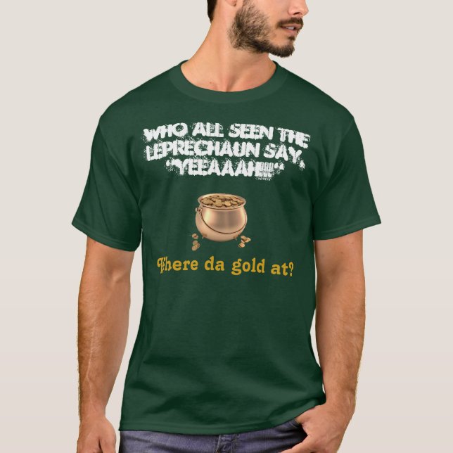 ÖNSKAT: Troll & hans guld! T-shirt (Framsida)