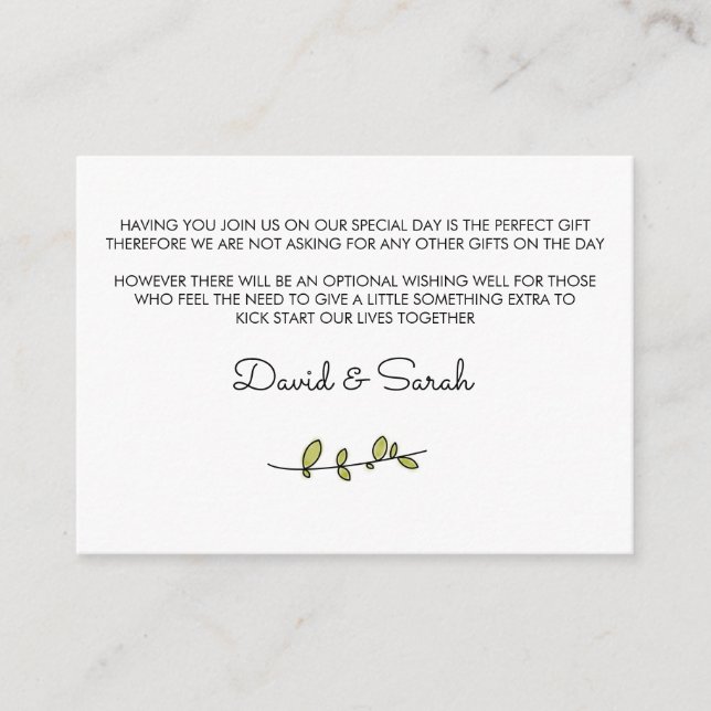 Önskebrunnskort Tilläggskort (Framsida)