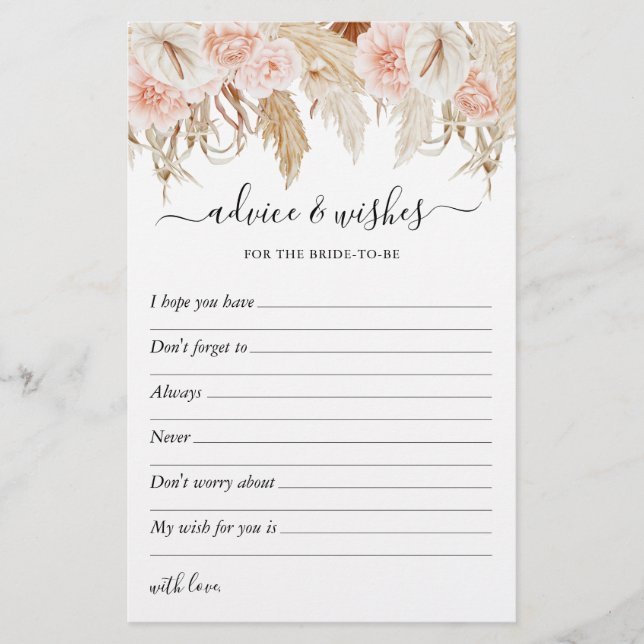 Önskemål & Advice Pampas Grass Möhippa (Framsida)