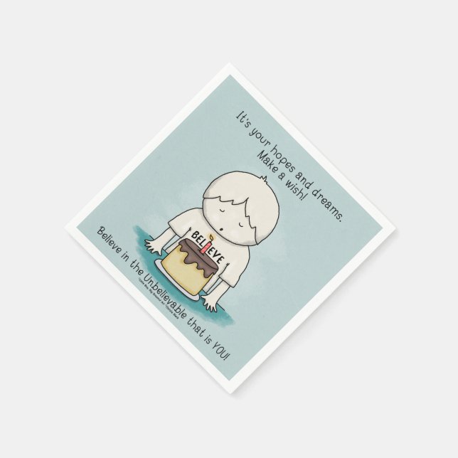 Önskemål är Hopes and Dreams Pappersservett (Hörn)