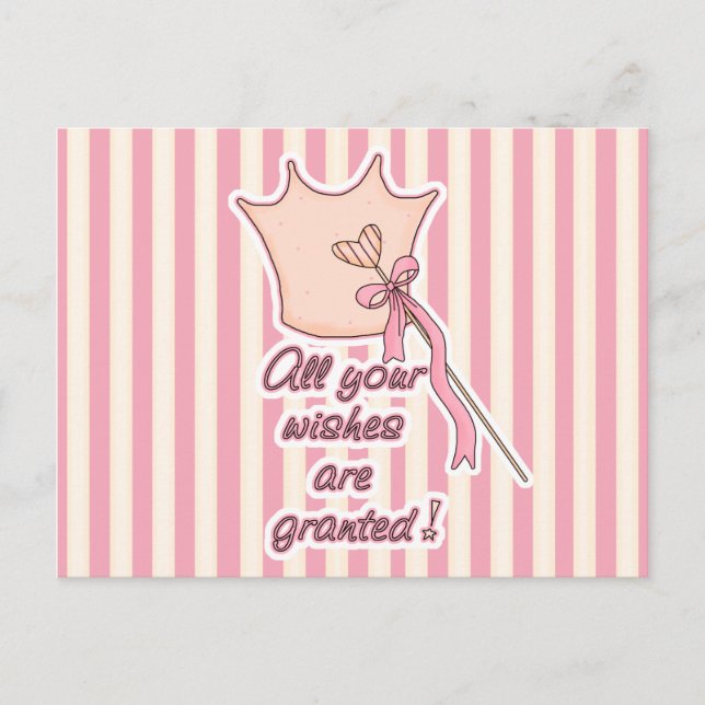 Önskemål beviljat vykort (Framsida)