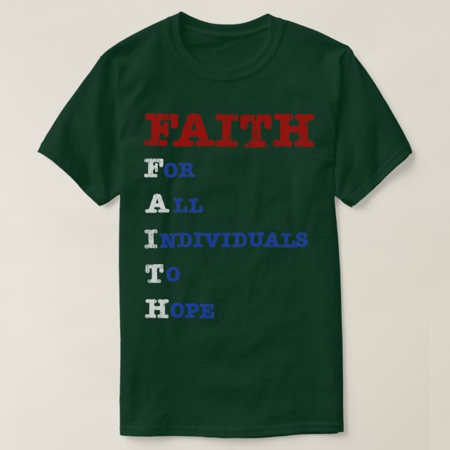 Önskemål för alla människor att hoppas t shirt (Design framsida)