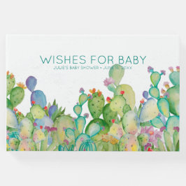 Önskemål för Baby | Bebisdusch för vattenfärgsfärg Gästböcker