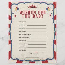 Önskemål för Baby [Cirkustema]