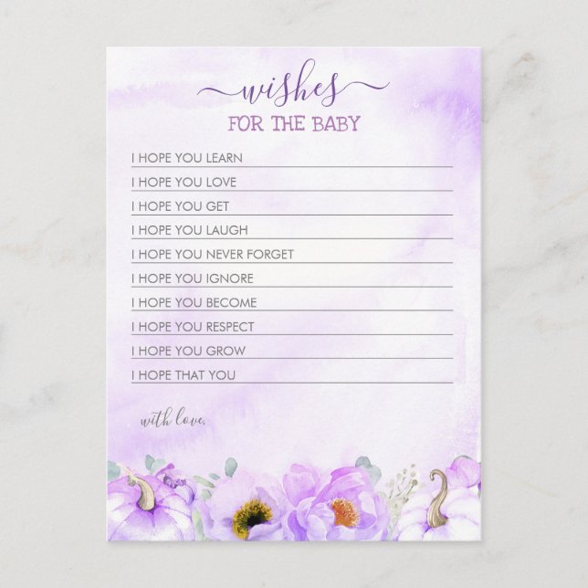 Önskemål för Baby-ficktjuvskytte för skolflickor Vykort (Framsida)