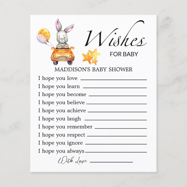 Önskemål för baby för småbarnskabb (Framsida)