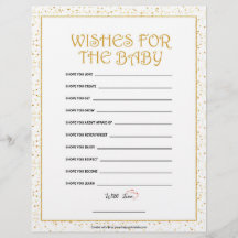 Önskemål för Baby [gyllene miniatyrdiagram]