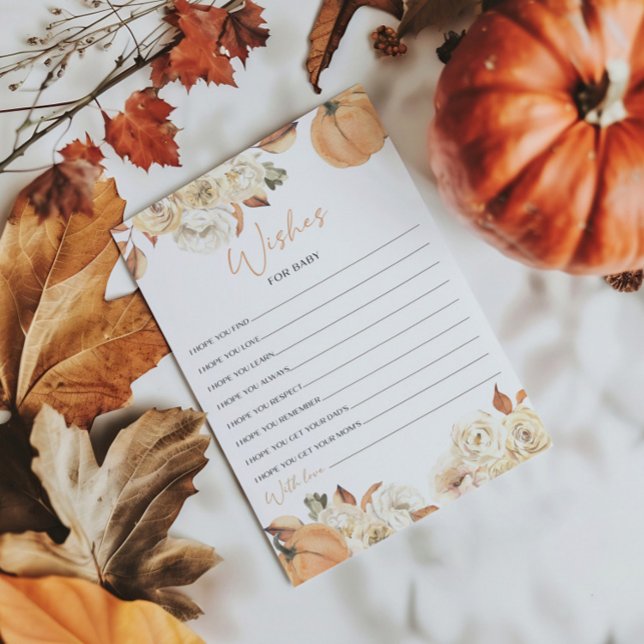 Önskemål för Baby-kort med en liten pipa. Inbjudningar (Skapare uppladdad)