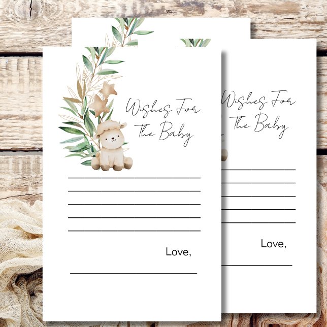 Önskemål för baby-vilt, sött, litet lammgrej (Skapare uppladdad)