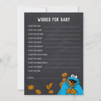 Önskemål för babybabyskor i Cookie Monster Chalkbo