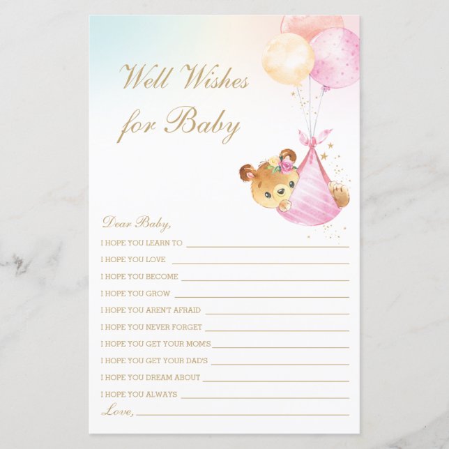 Önskemål för babyskor för vidare  (Framsida)