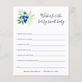 Önskemål för Berry Sweet Baby Card