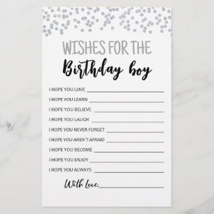 Önskemål för Birthday-Födelsedagsfesten