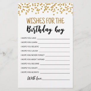 Önskemål för Birthday-Födelsedagsfesten