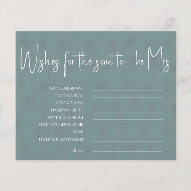 Önskemål för det kommande Möhippa-kortet F Flygblad (Framsidan)