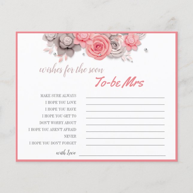 Önskemål för det kort för Möhippa som snart kommer Flygblad (Framsidan)