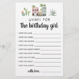 Önskemål för födelsedagsflickan