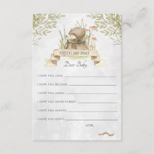 Önskemål för igelkott för skogsmark för tilläggskort