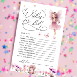 Önskemål för Wildblomma Babykläder för Baby-kort