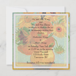 Önskemål från föräldrar i Bride och Groom, bröllop Inbjudningar