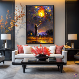 Önskemål i Himmel Lantern drömmer uttryckligt Poster