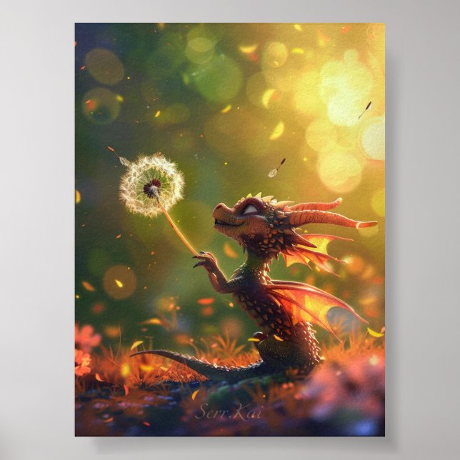 Önskemål i Vinden Skriv ut och nedladdningsbart Poster (Framsidan)