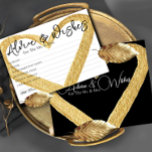 Önskemål kort för elegant med minimal Bröllop-rådg<br><div class="desc">Bröllop Advice och önskemål Cards for bride and groom keepsaké,  Önskemål för Mr & Mrs. - Möhippa,  Bachelorette Games.</div>