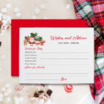 Önskemål och råd: Santa Baby Shower Vykort<br><div class="desc">Att kombinera julfesten med julklappen "Önskemål och Baby-kortet" kommer att vara en viktig fråga att värna om i flera år. Matchande föremål i vår jultomten Baby Shower Collection - Cava Party Design.</div>
