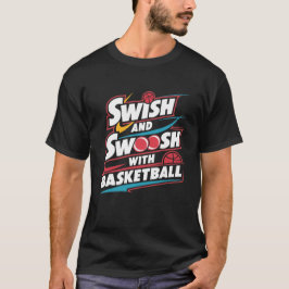 Önskemål och svavel med basketboll, sport T-Shirts