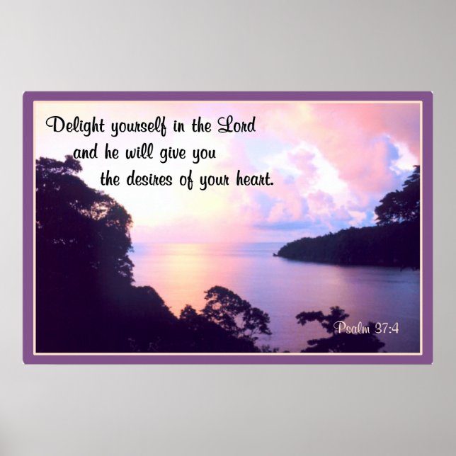 Önskemålen i ditt hjärta POSTER UTSKRIFT (Framsidan)