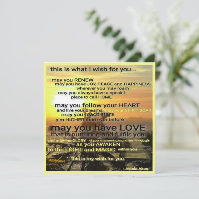 Önskemort för Adiela Akoo (Stående Fram)