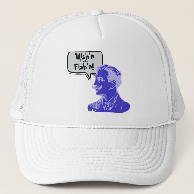 "Önsken" "Jag var fiskens" T-Shirt Keps (Framsida)