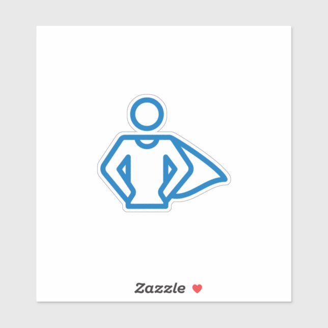 Önskgranter är superhjältar! klistermärken (Ark)