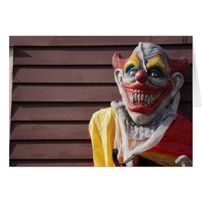 Onsklädsklädskkrona, hälsningskort för happy hallo (Framsidan Horizontal)